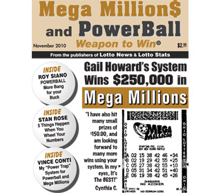 Mega Millions Lottery Winner uses Gail Howard's systems and strategies to win.