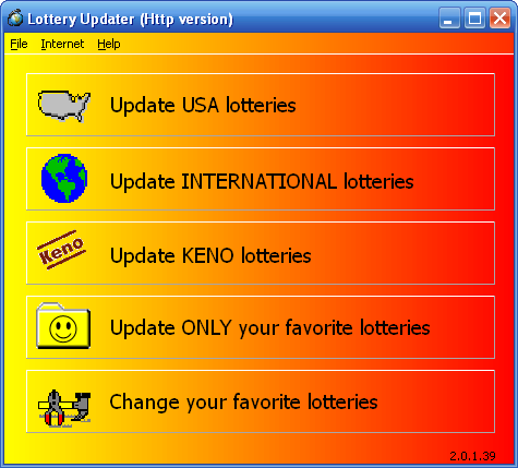 Lottery Updater's New Look