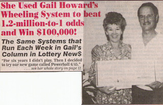 Gail Howard Powerball Winner