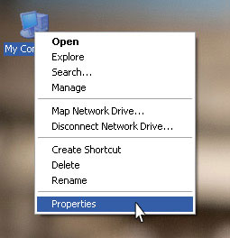 My Computer Right Click Options