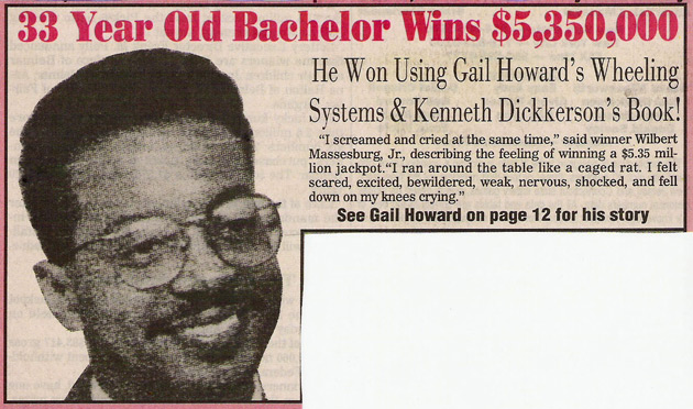 Gail Howard Books help Virginia man win Lotto