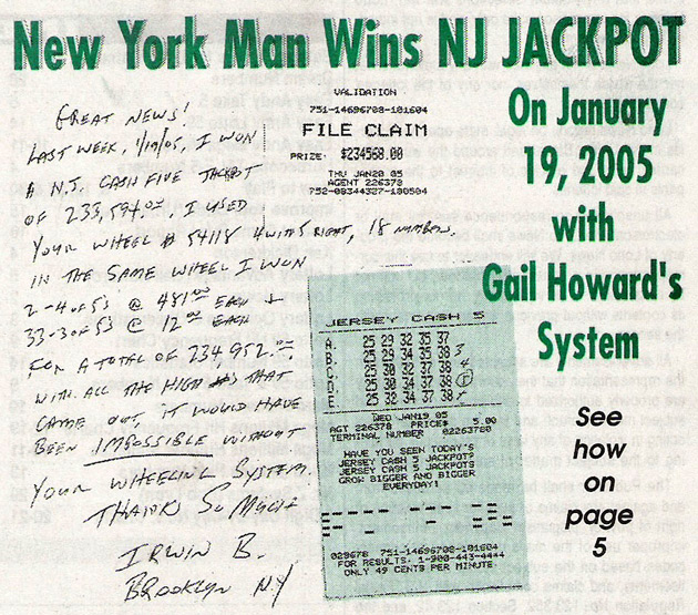 jersey cash 5 winner