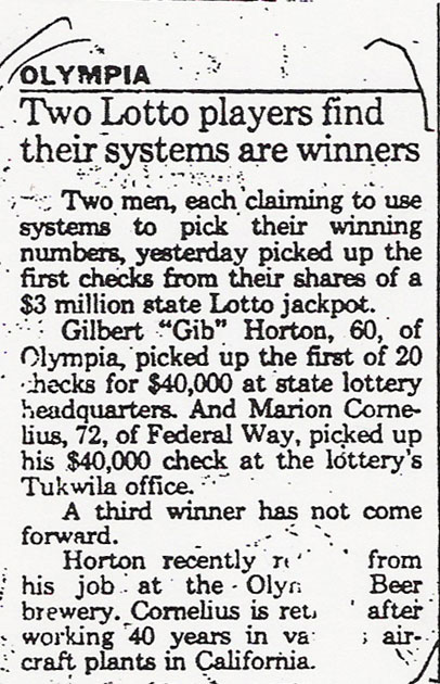 Washington best sale lotto numbers