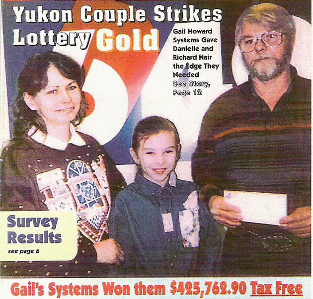 Yukon Couple Lottery Jackpot Winners in Canada