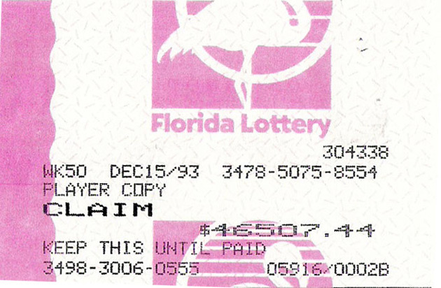 Dorothy Coleman Won Florida Fantasy 5 Jackpot