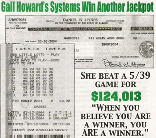 Gail Howard's Illinois Little Lotto Jackpot Winner