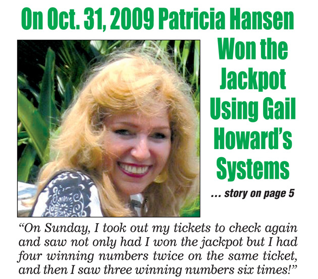 Florida Fantasy 5 Prize won with Smart Luck lottery systems Lottery Winner Patricia Hansen