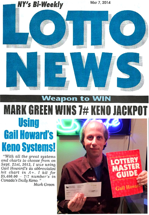 Mark Green, Canadian Lotto Winner
